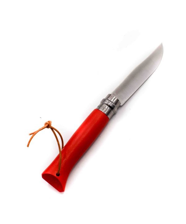 Opinel N8 Rosso -coltellipersonalizzati.com