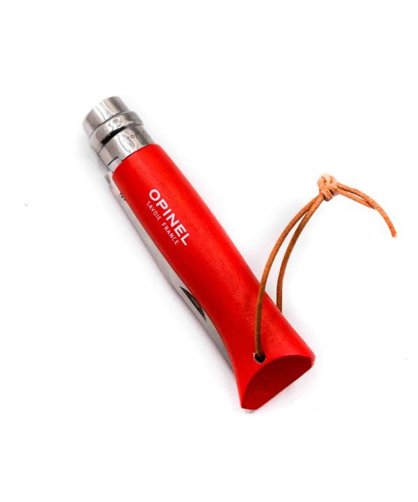 Opinel N8 Rosso -coltellipersonalizzati.com