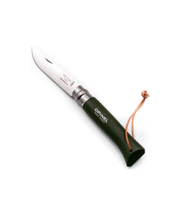 Opinel N8 Verde -coltellipersonalizzati.com