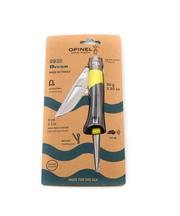 Opinel N9 Ocean Giallo -coltellipersonalizzati.com