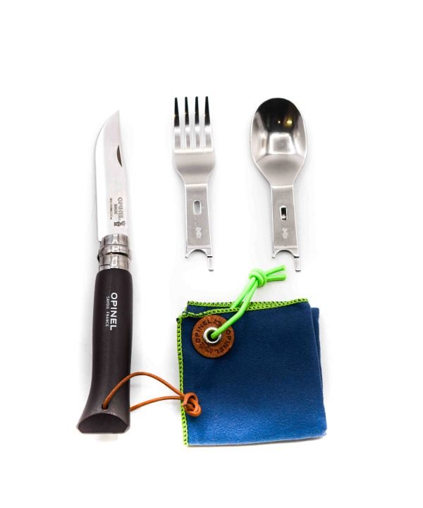 Opinel PicNic Kit Completo Nero -coltellipersonalizzati.com