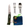 Opinel PicNic Kit Completo Verde Kaki-coltellipersonalizzati.com