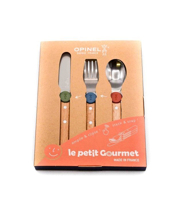 Opinel Le Petit Guormet Posate-coltellipersonalizzati.com