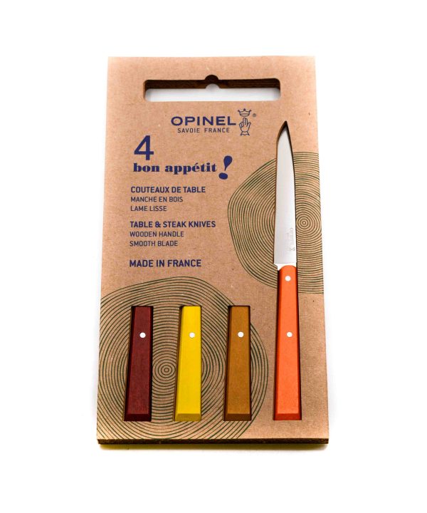 Opinel Set Bistecca Agrumi 4pz-coltellipersonalizzati.com