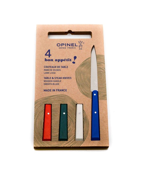 Opinel Set Bistecca France 4pz-coltellipersonalizzati.com