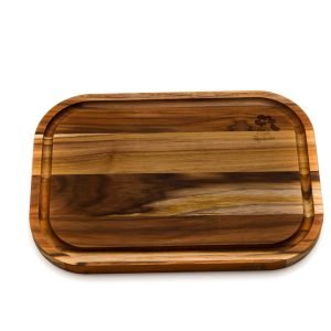 Stolf Elegance Culinary Tagliere in Teak 40 x 28cm Rapanello-coltellipersonalizzati.com