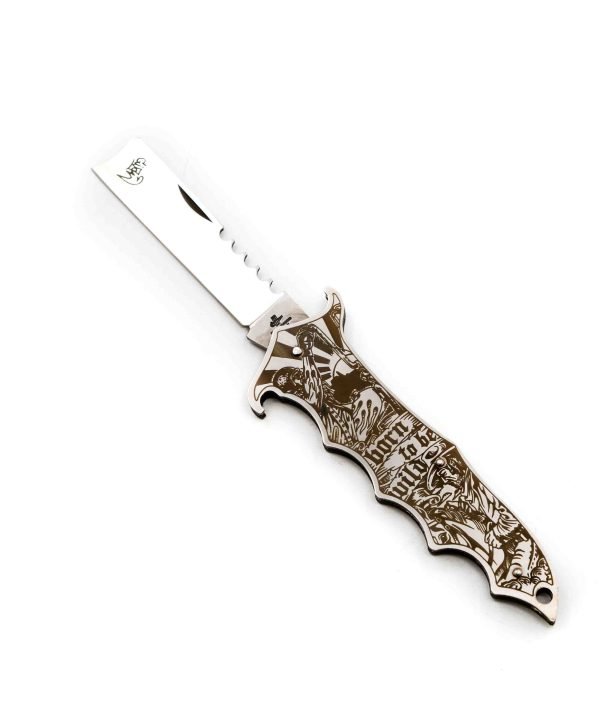 M.F. Born be to wild con Fodero-coltellipersonalizzati.com