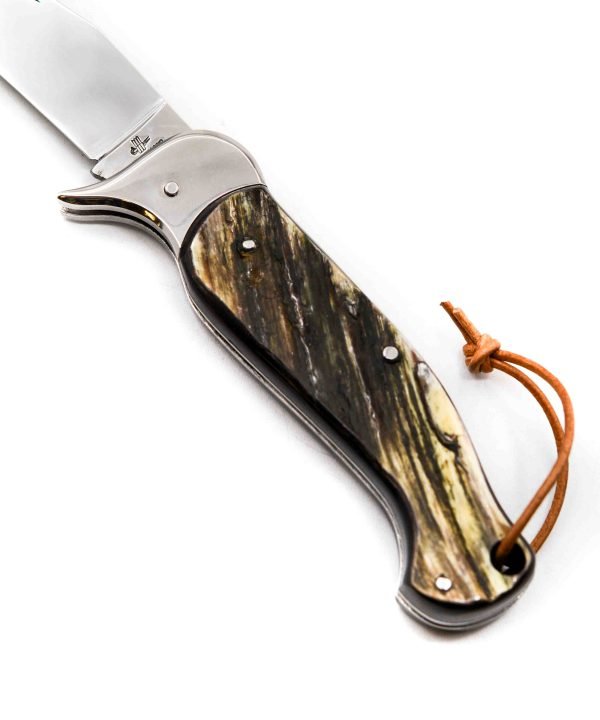 M.F. Germano Reale t. INOX Corno Antico -coltellipersonalizzati.com